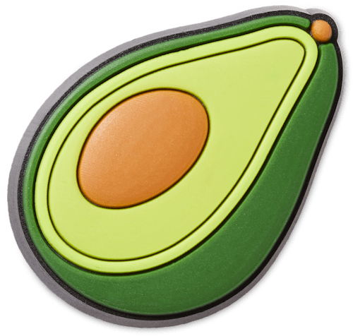 Crocs avocado top