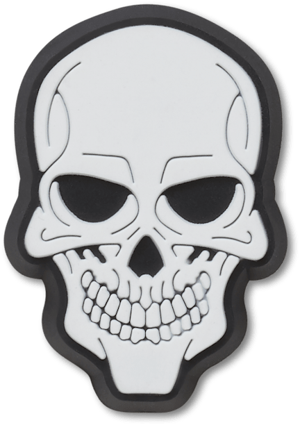 Skull 2025 croc charm