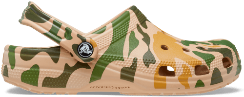 Mens camo crocs flip flops hotsell