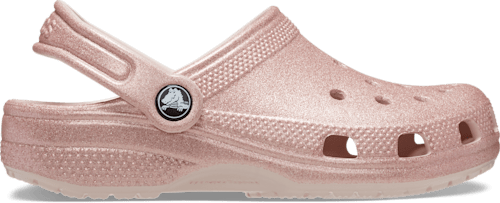 Kids Classic Glitter Clog Crocs