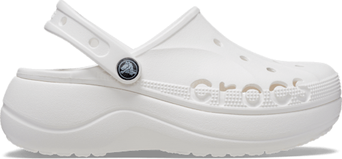 White platform clogs online
