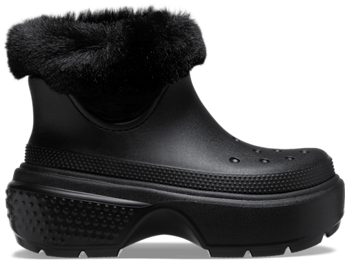 Croc fur boots sale