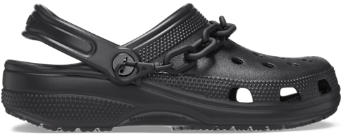 Classic chain top graphic clog