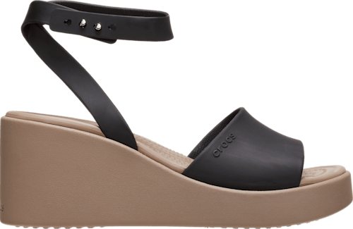 Crocs hotsell wedges black