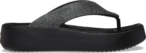 Crocs glitter sales flip flops