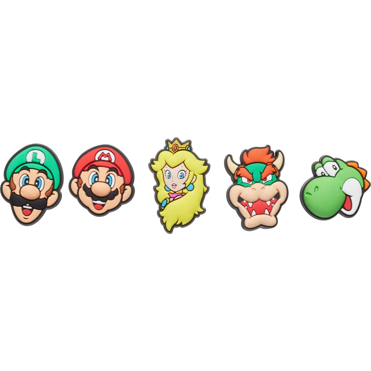 Crocs Jibbitz Super Mario Nintendo Shoe Charms 5-Pack