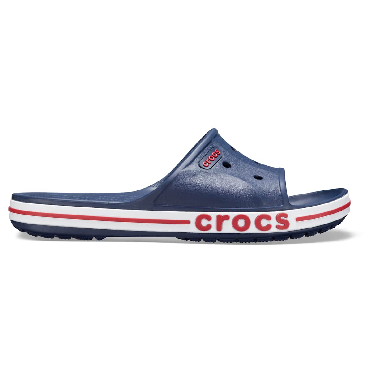 Мужские и женские босоножки Crocs - Bayaband Slides, водонепроницаемая обувь для душа