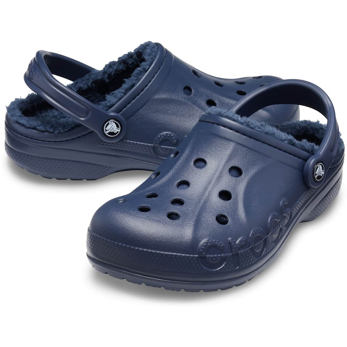 Crocs Men's and Women's Slippers - Baya Lined Clogs, Indoor House Shoes