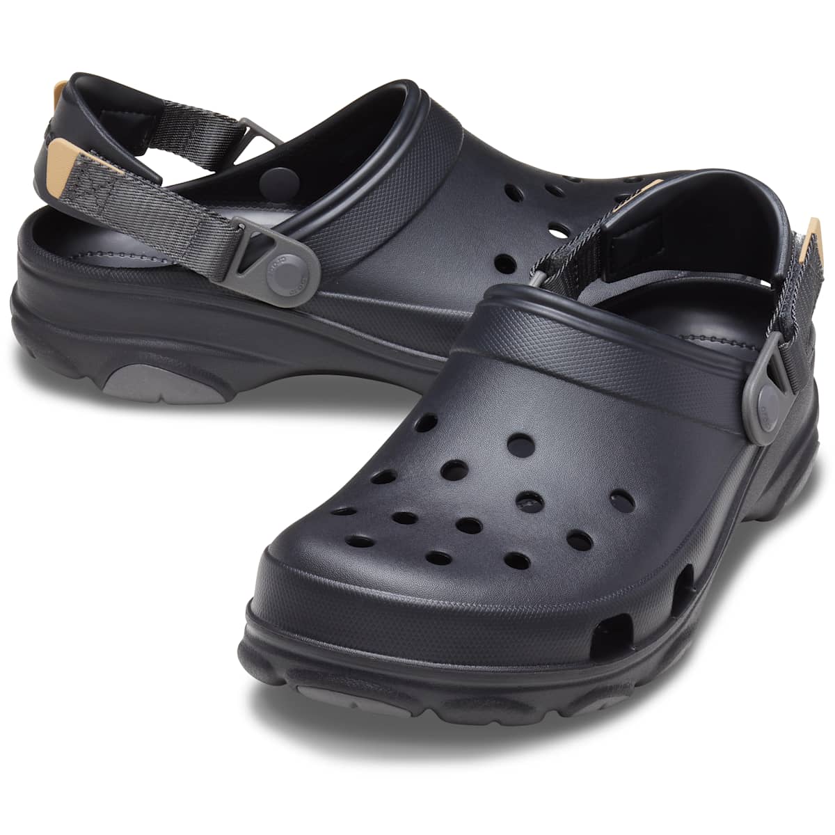 Crocs Women's and Men's Shoes - All Terrain Adjustable Slip On Clogs