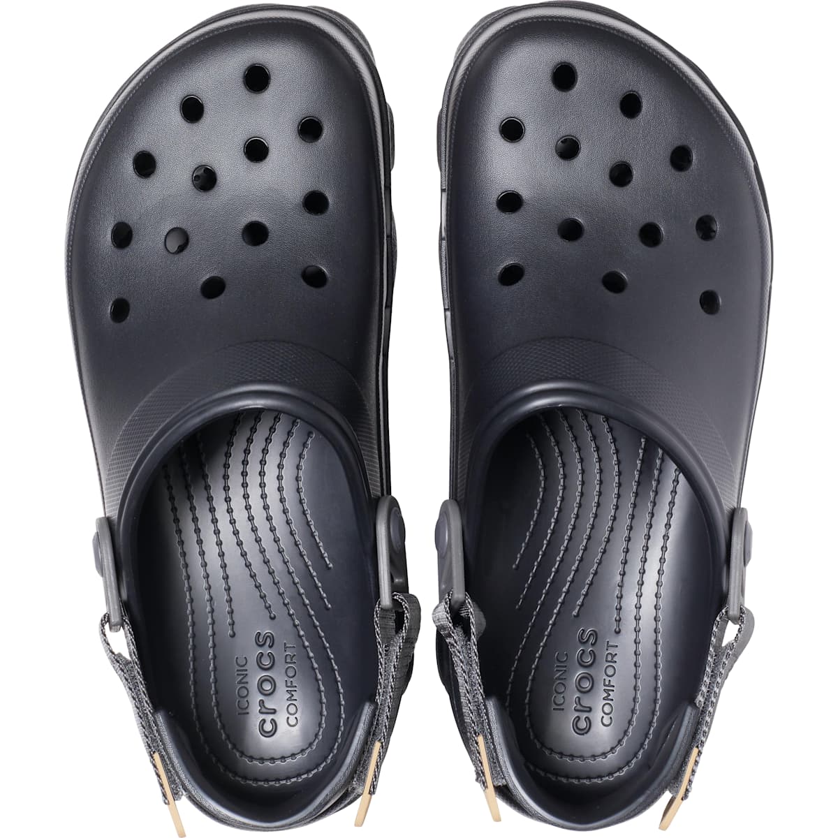 Crocs Women's and Men's Shoes - All Terrain Adjustable Slip On Clogs