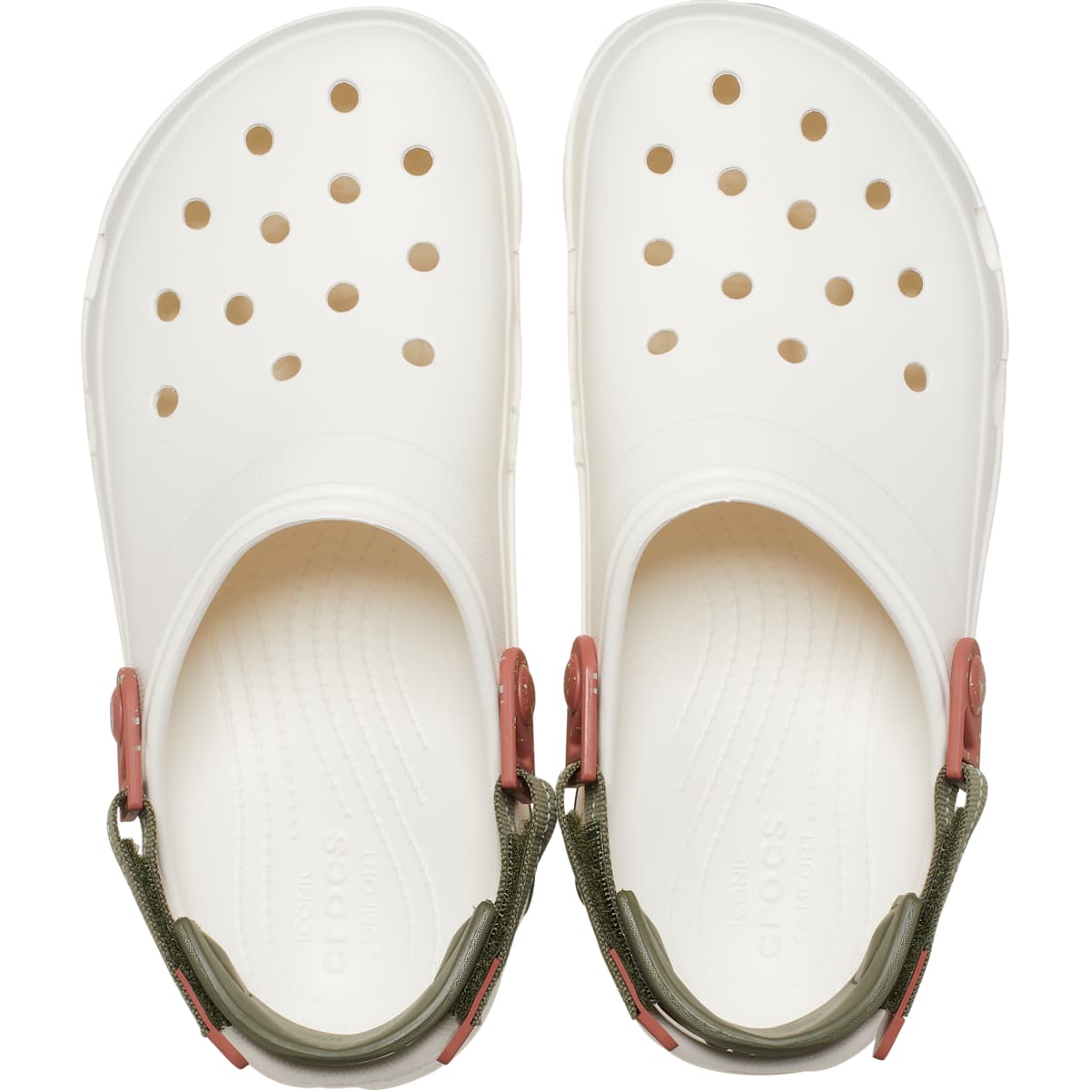 Crocs Women's and Men's Shoes - All Terrain Adjustable Slip On Clogs