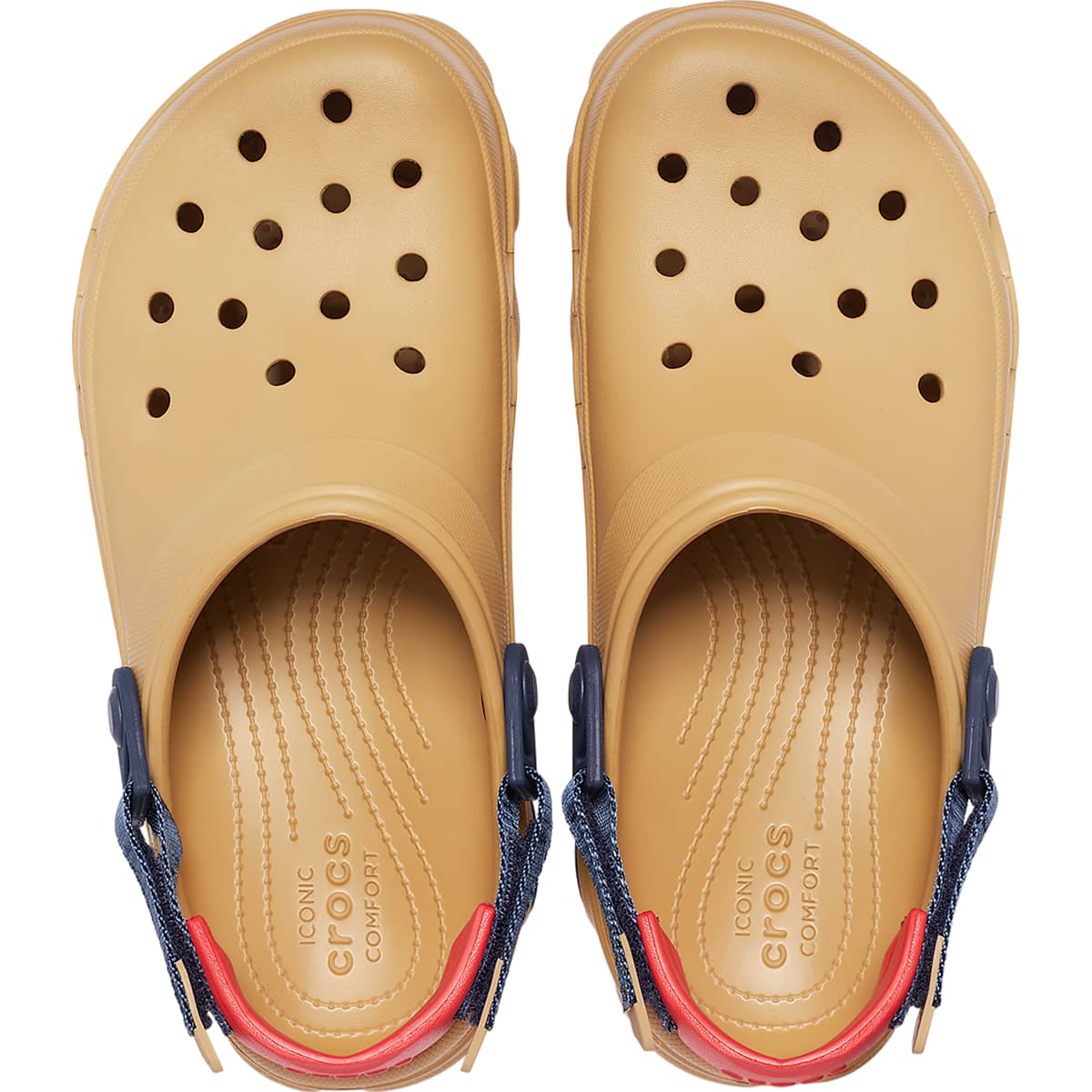 Crocs Women's and Men's Shoes - All Terrain Adjustable Slip On Clogs