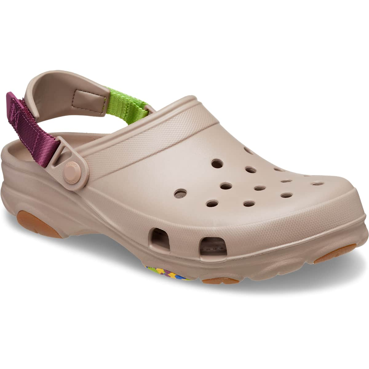 Crocs Women's and Men's Shoes - All Terrain Adjustable Slip On Clogs