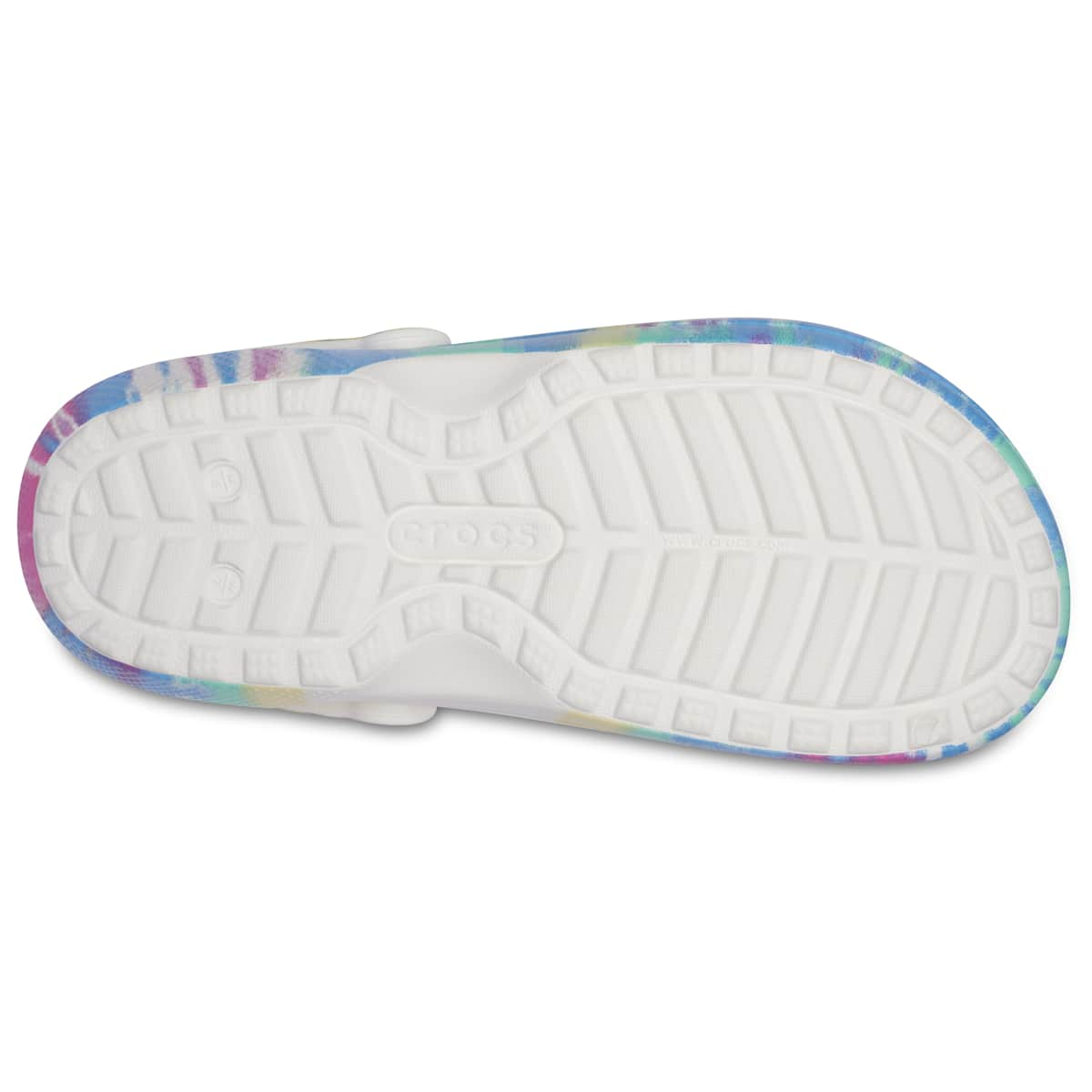 Crocs Men's and Women's Slippers - Classic Tie Dye Lined Clogs, House Shoes