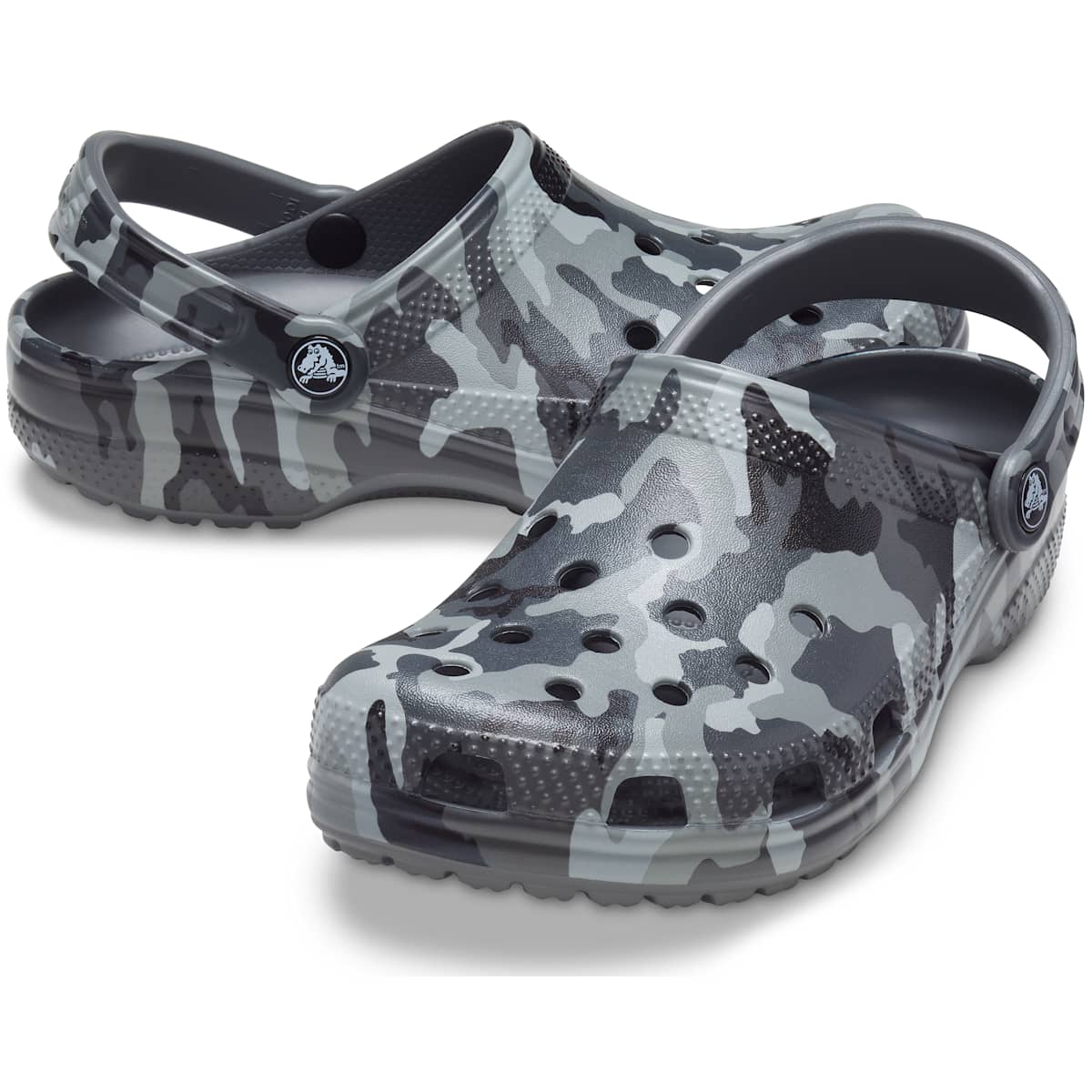 Crocs Men's and Women's Shoes - Classic Camo Clogs, Slip On Water Shoes