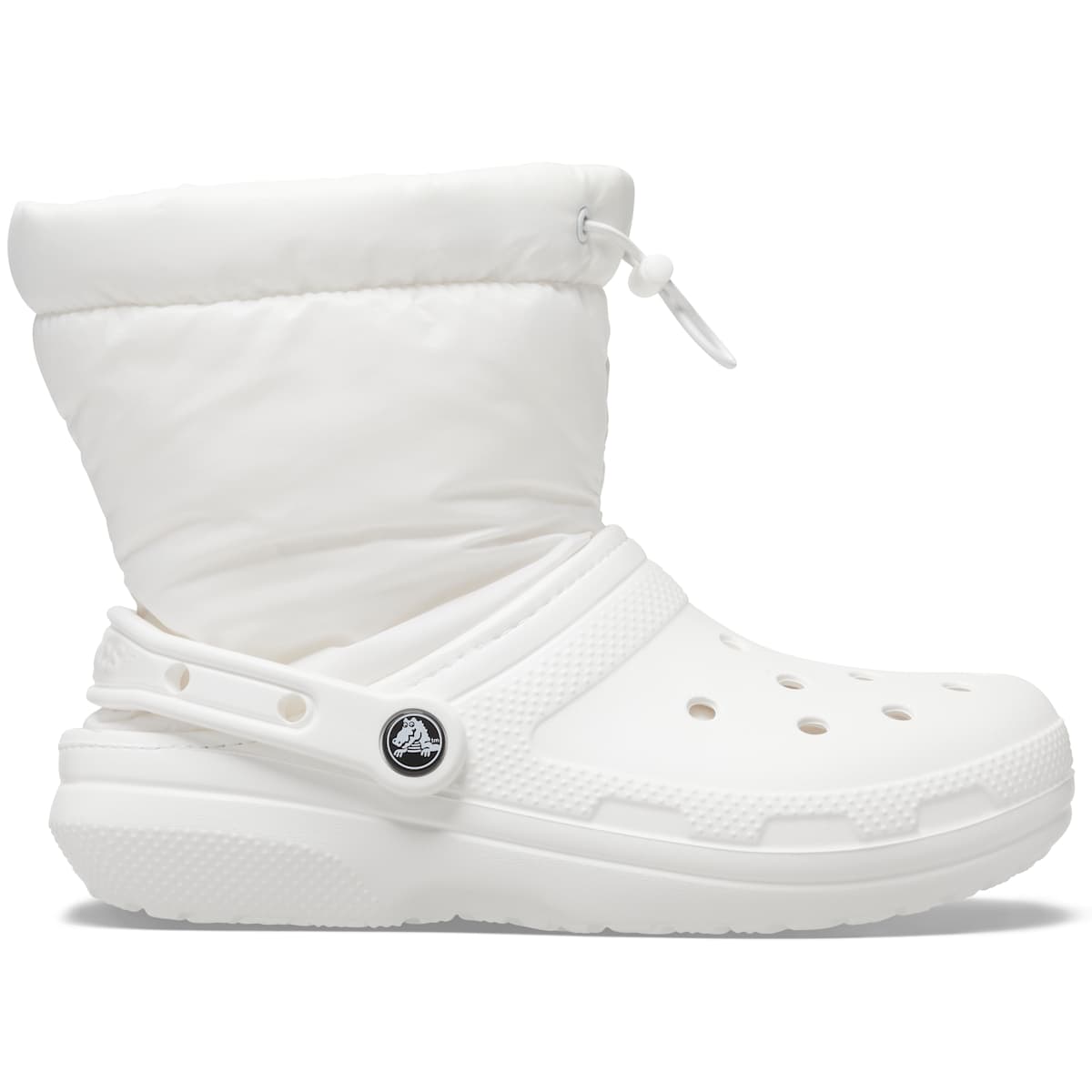 Мужские и женские тапочки Crocs - Классические ботинки Neo Puff на подкладке, домашняя обувь