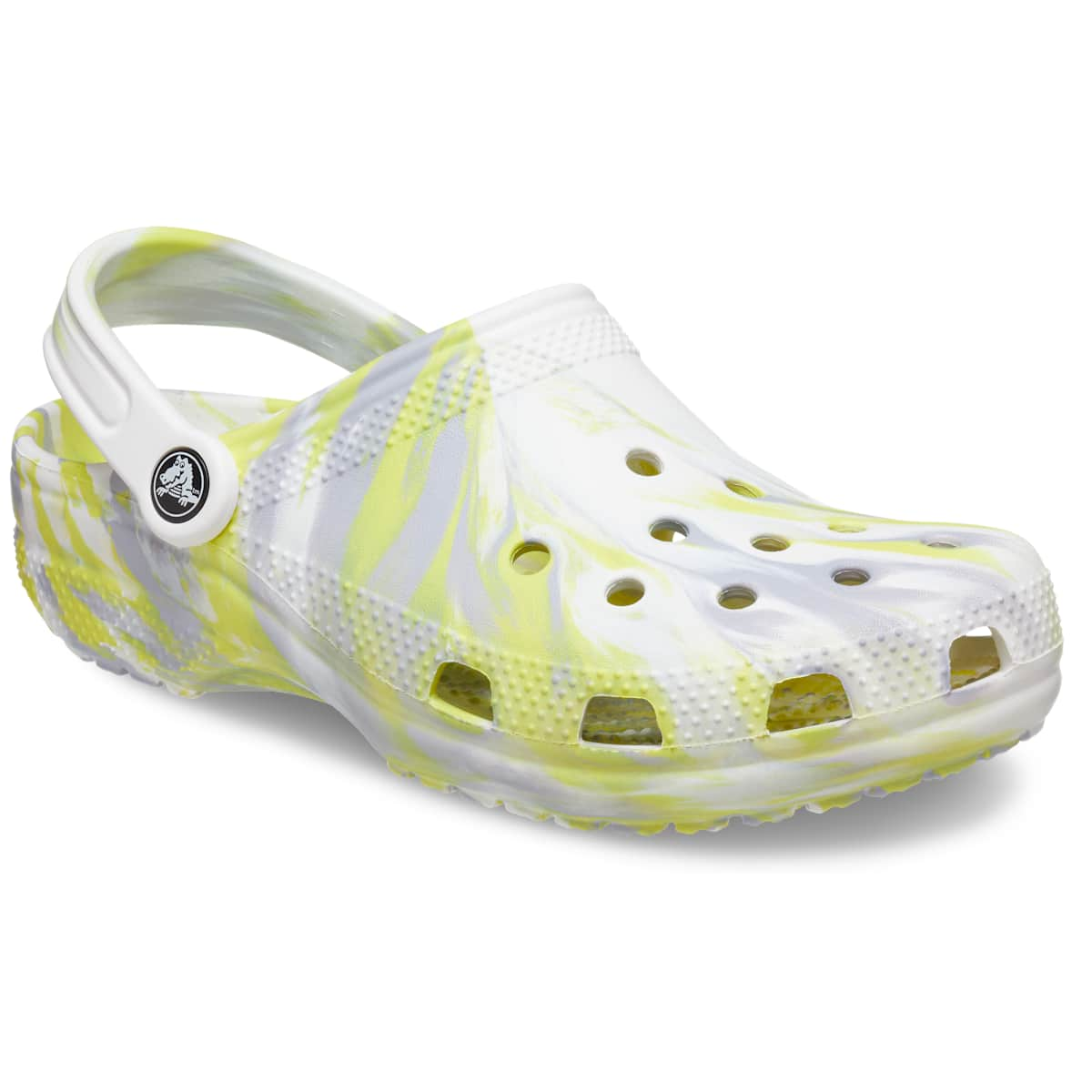 Crocs Men's and Women's Shoes - Classic Marble Tie Dye Clogs, Slip On Shoes