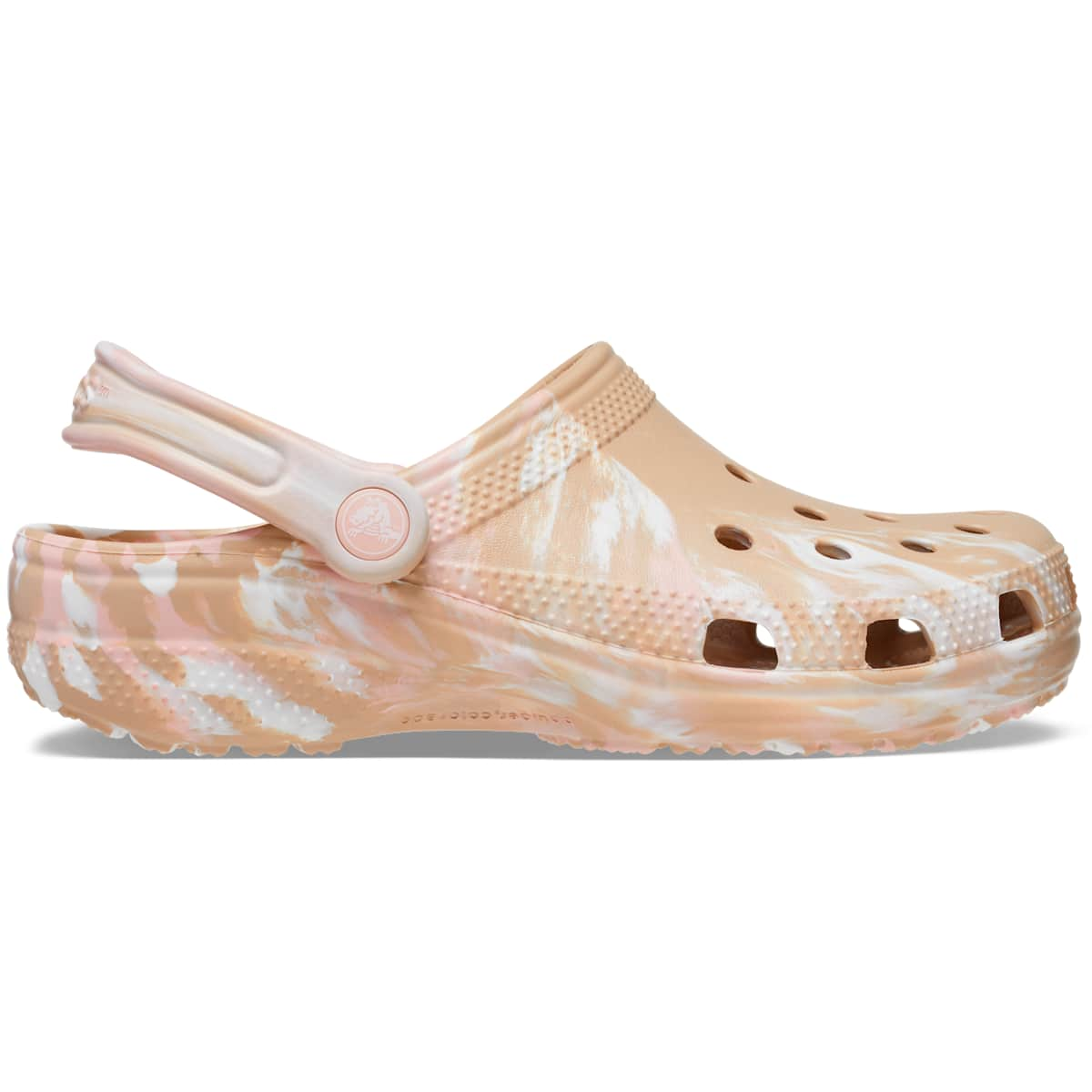 Crocs Men's and Women's Shoes - Classic Marble Tie Dye Clogs, Slip On Shoes