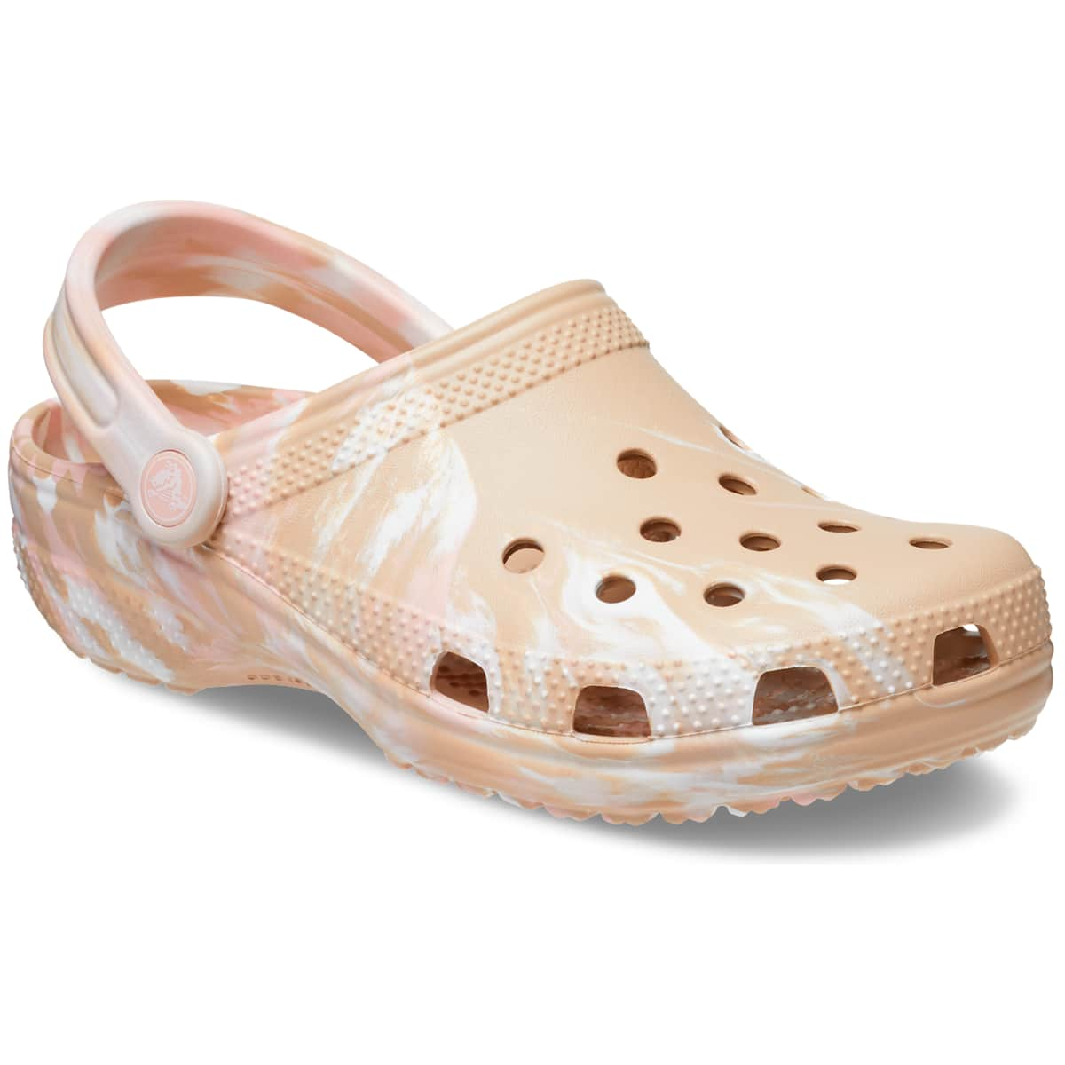 Crocs Men's and Women's Shoes - Classic Marble Tie Dye Clogs, Slip On Shoes