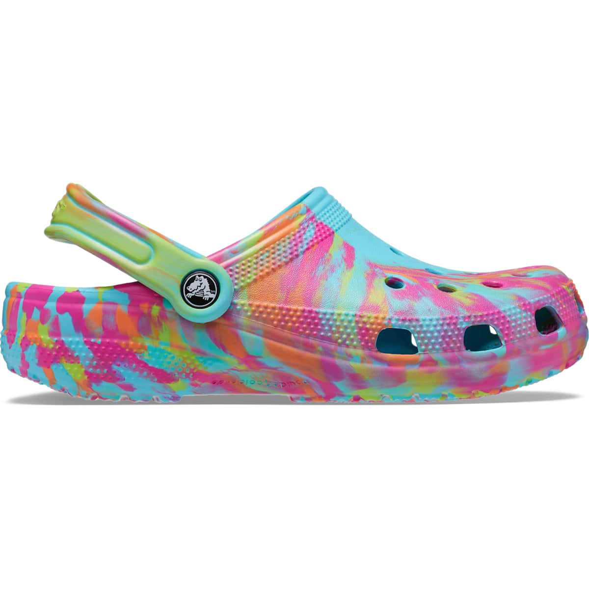 Crocs Men's and Women's Shoes - Classic Marble Tie Dye Clogs, Slip On Shoes