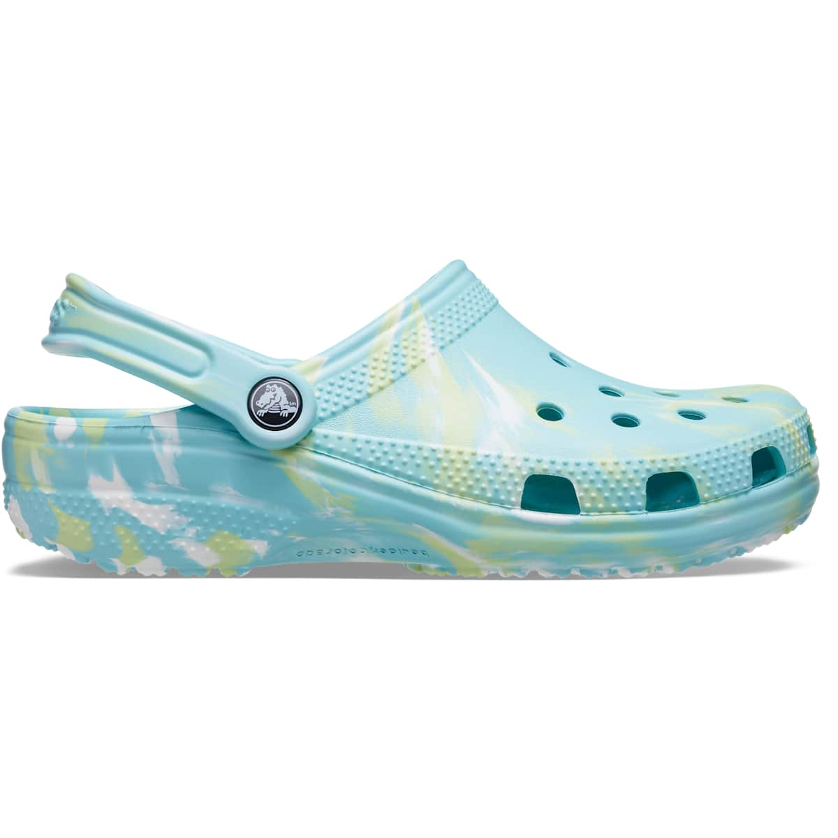 Crocs Men's and Women's Shoes - Classic Marble Tie Dye Clogs, Slip On Shoes