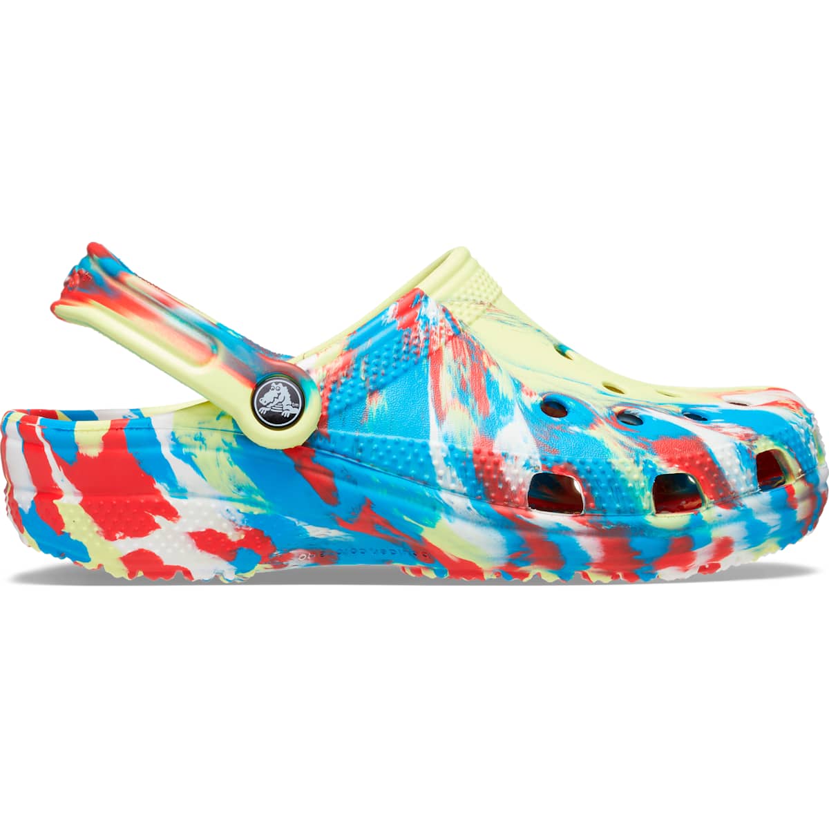 Crocs Men's and Women's Shoes - Classic Marble Tie Dye Clogs, Slip On Shoes