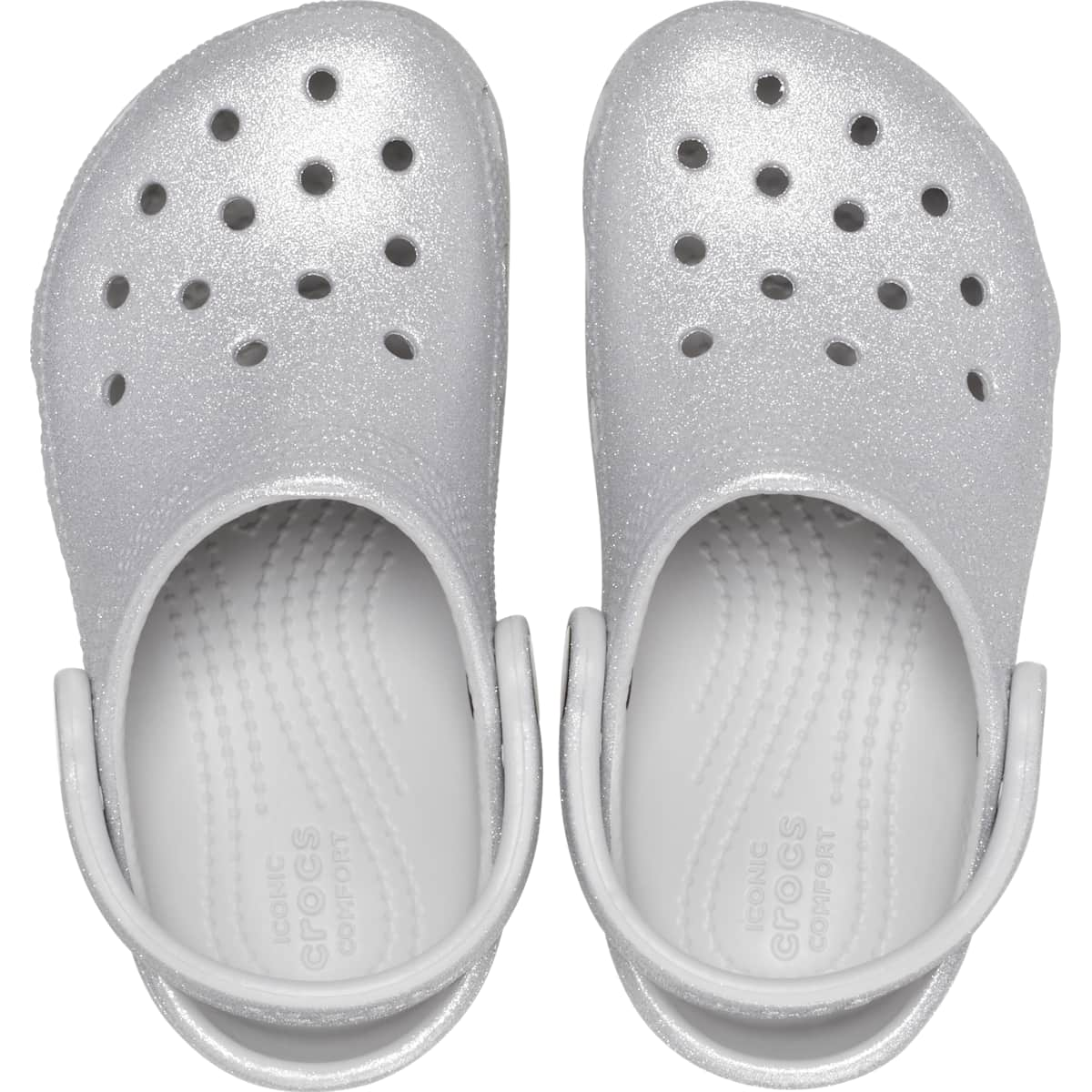 Crocs Kids' Shoes - Classic Glitter Clogs, Glitter Shoes for Girls and Boys