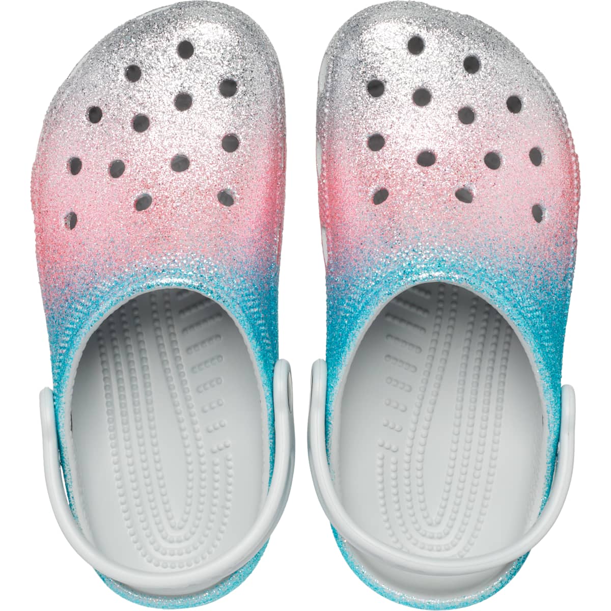 Crocs Kids' Shoes - Classic Glitter Clogs, Glitter Shoes for Girls and Boys