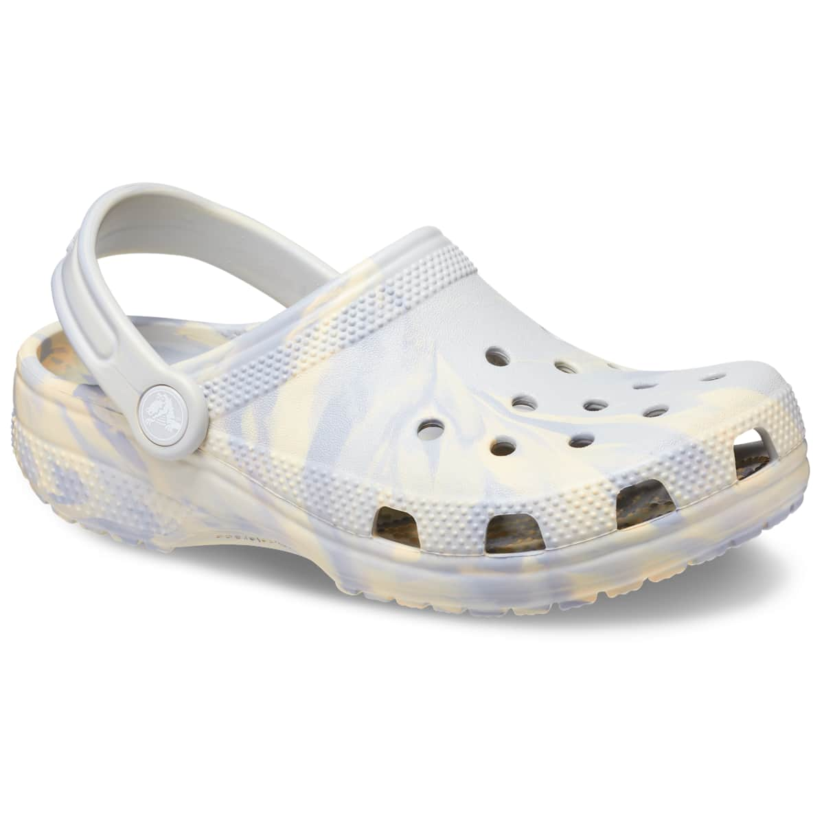 Crocs Kids' Shoes - Classic Marble Tie Dye Clogs, Water Shoes, Slip On Shoes