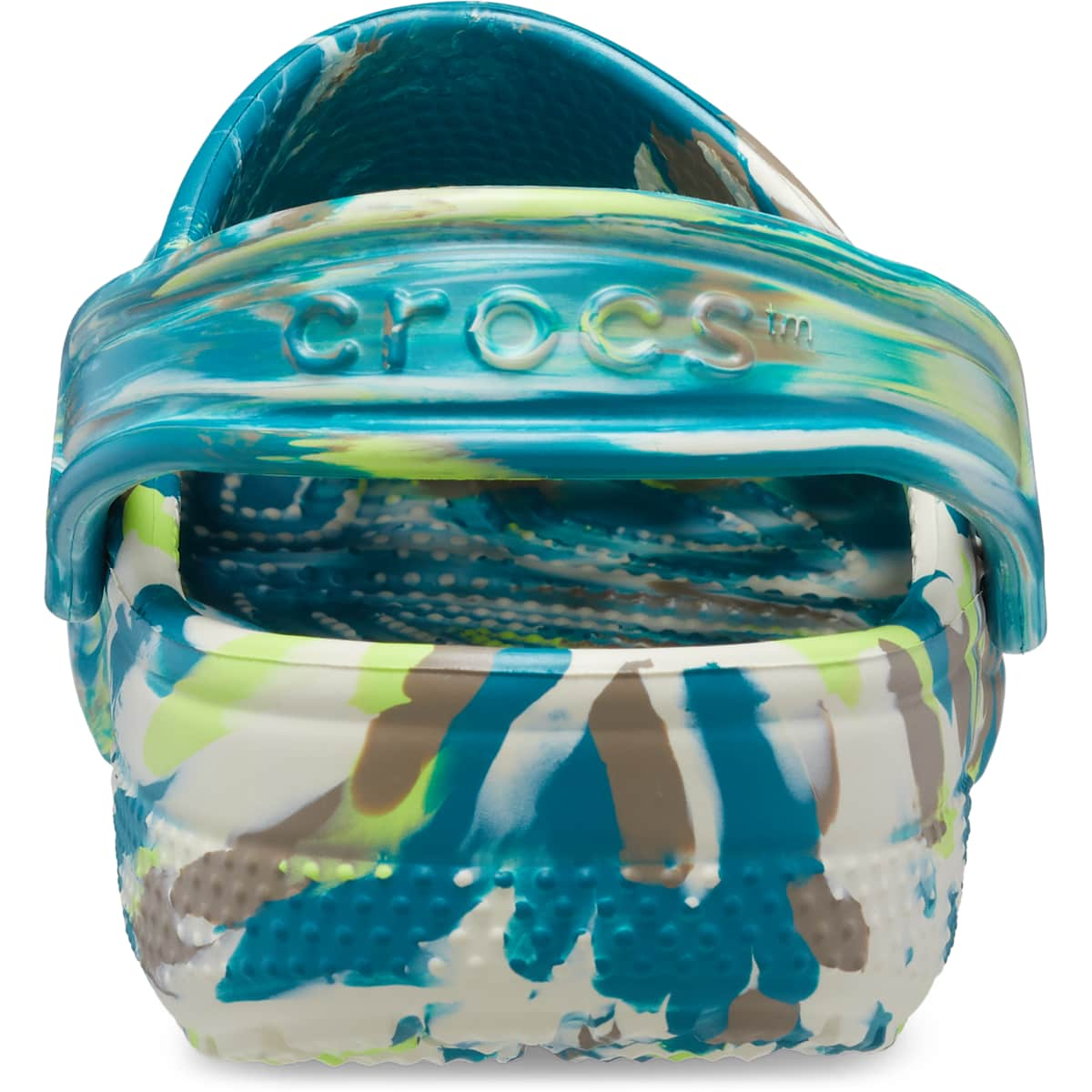 Crocs Kids' Shoes - Classic Marble Tie Dye Clogs, Water Shoes, Slip On Shoes