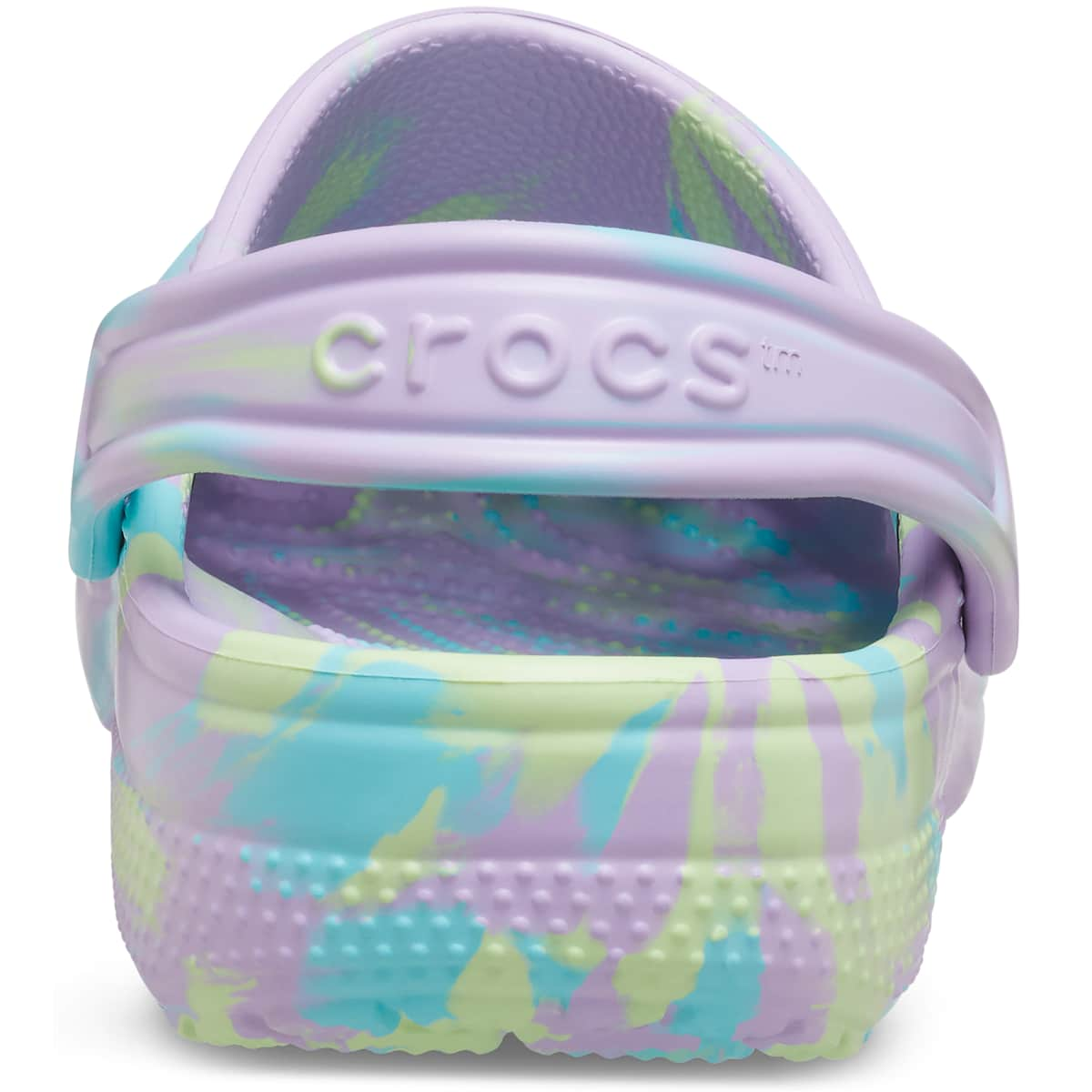 Crocs Kids' Shoes - Classic Marble Tie Dye Clogs, Water Shoes, Slip On Shoes