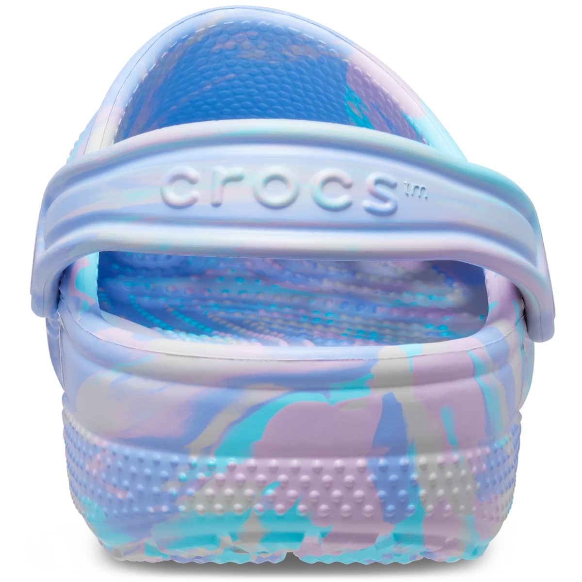 Crocs Kids' Shoes - Classic Marble Tie Dye Clogs, Water Shoes, Slip On Shoes