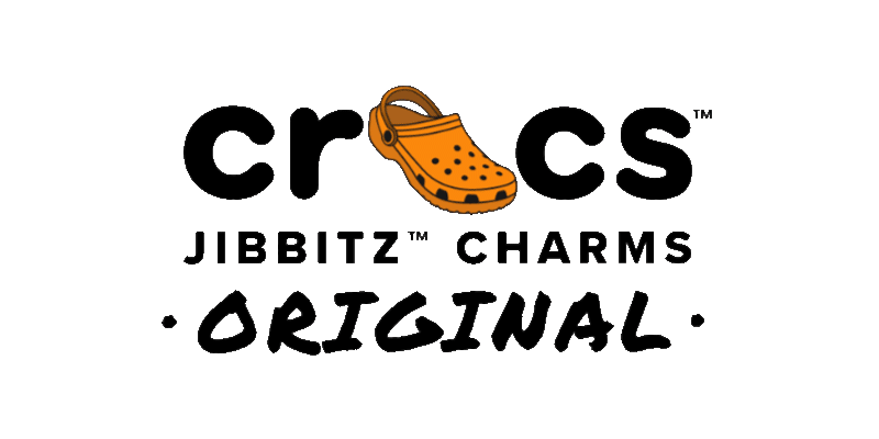 Crocs Jibbitz Charms Rotating Logo - Original, Pop, Clip, Tie, Pin