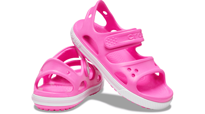[クロックス公式] サンダル クロックバンド 2.0 サンダル PS ボーイズ、キッズ、子供用、男の子 ピンク 15.5cm Preschool Crocband II Sandal