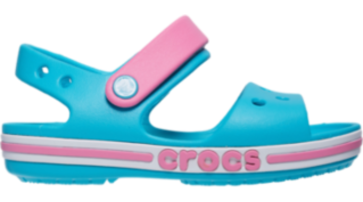 Crocs Digital Aqua Kids' Bayaband Sandal SIZE 8