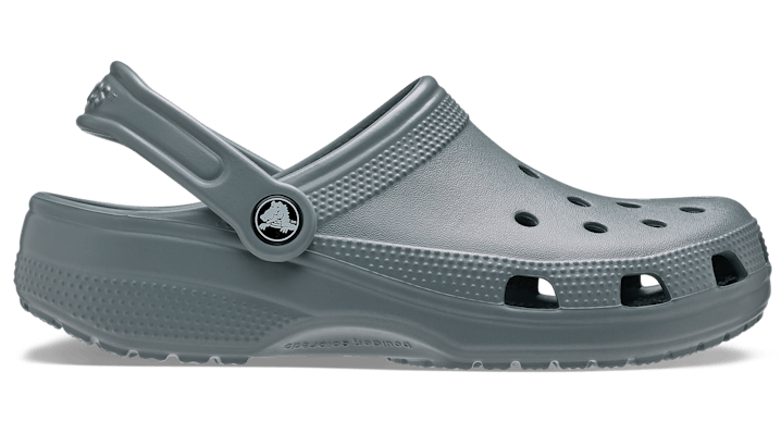 Crocs | Unisex | Classic | Clogs | Concrete | - 10001-0Z3