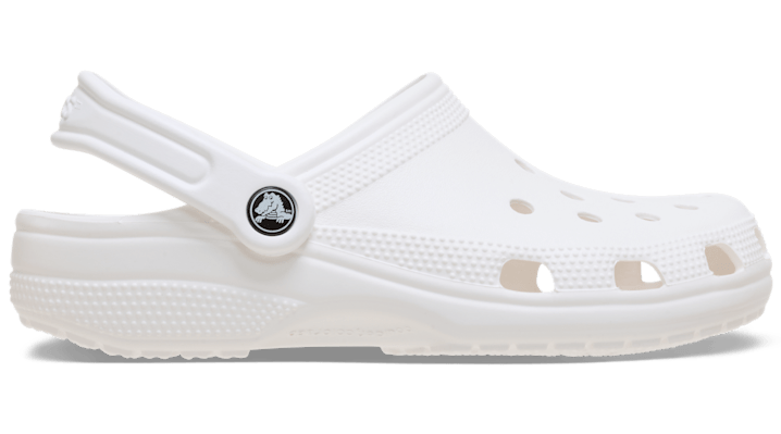 Crocs Classic Sabots Blance pour garçon - vue 3