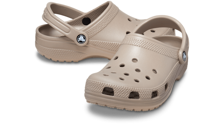 Crocs Classic Clog In Taupe