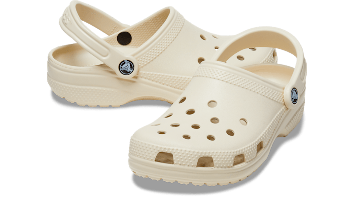 Shop Crocs Classic Sabots Unisex Bone 43