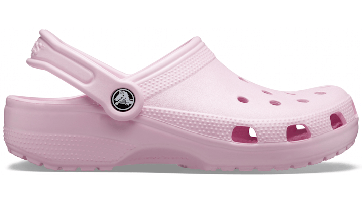 Shop Crocs Classic Clog; Ballerina Pink, W9/m7