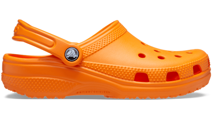 Image of Crocs Classic Clog; Orange Zing, W6/M4