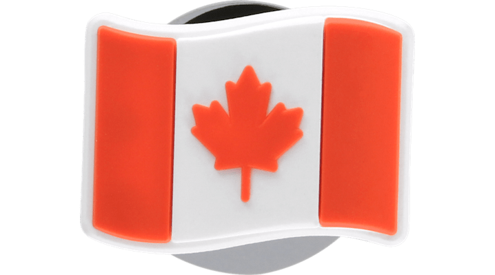 Jibbitz Canada Flag In Red/white