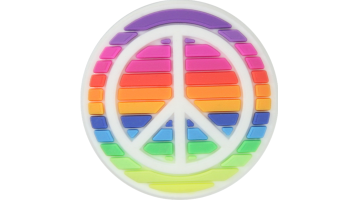

Rainbow Peace Sign