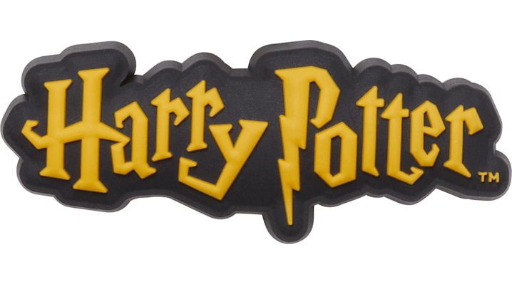 Jibbitz Harry Potter Logo In Yellow/black