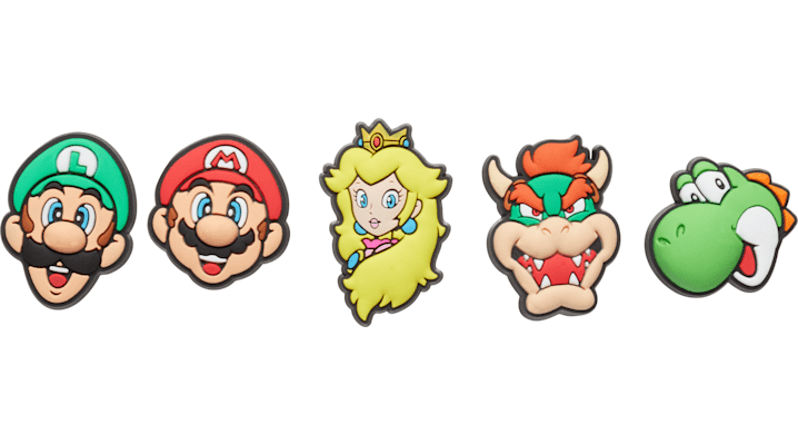 Shop Jibbitz Super Mario™ 5-pack