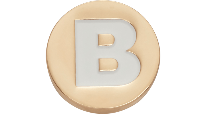 

Gold Letter B