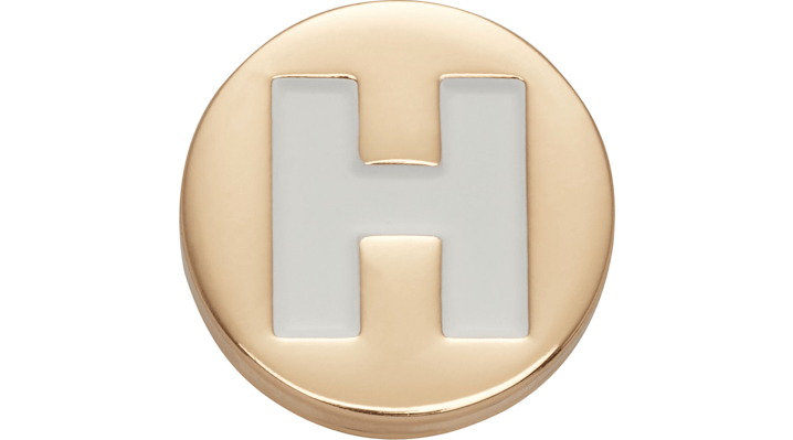 

Gold Letter H