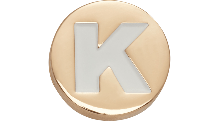 

Gold Letter K