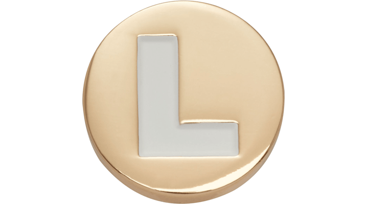 

Gold Letter L