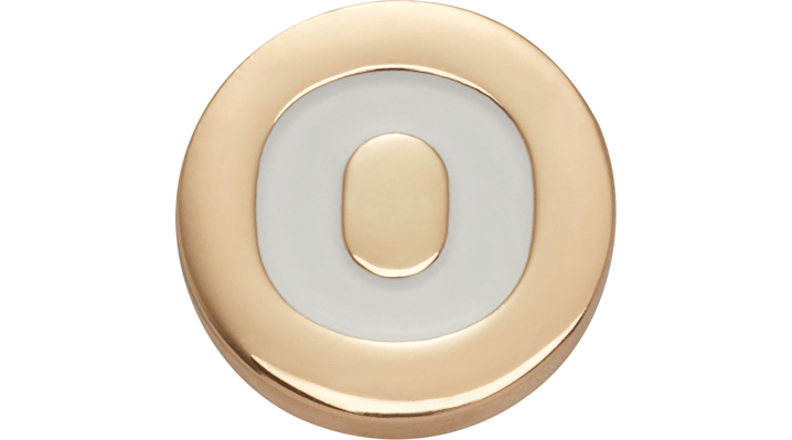 

Gold Letter O